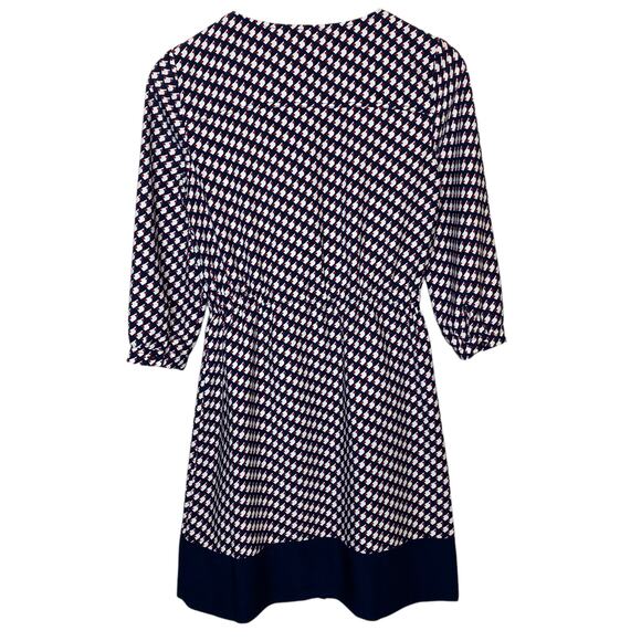 Tommy Hilfiger Adaptive Crepe Mini Shirt Dress Navy size XS - Picture 3 of 4
